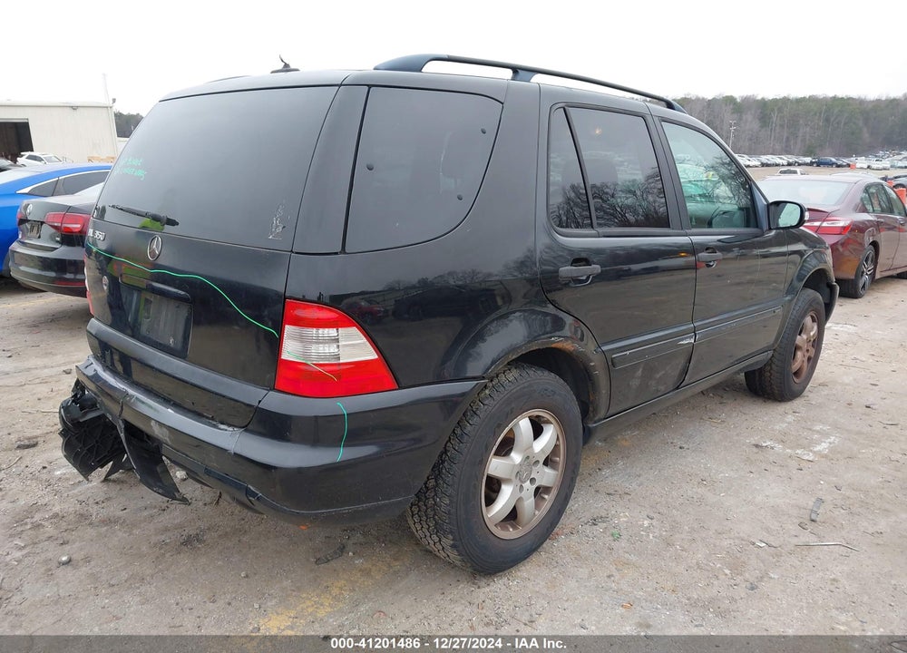 2003 MERCEDES-BENZ ML 350 VIN: 4JGAB57E63A403133