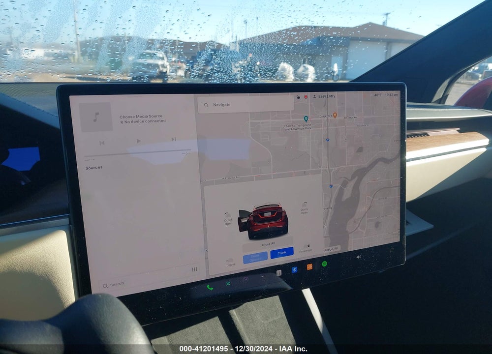 2023 TESLA MODEL X VIN: 7SAXCDE5XPF410353