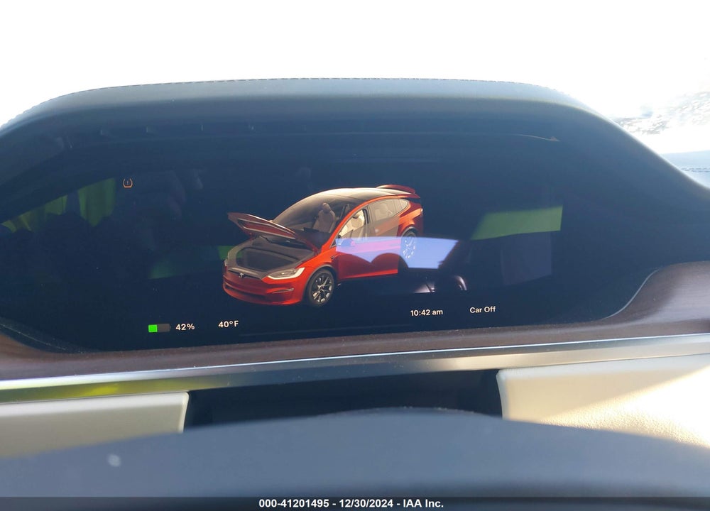 2023 TESLA MODEL X VIN: 7SAXCDE5XPF410353