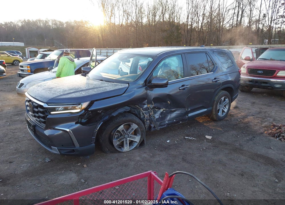 2023 HONDA PILOT AWD EX-L 7 PASSENGER VIN: 5FNYG1H59PB041758