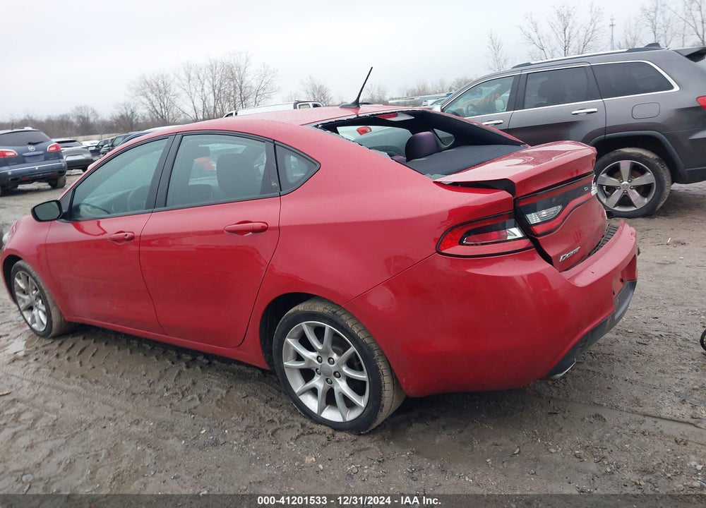2014 DODGE DART VIN: 1C3CDFBB2ED695735