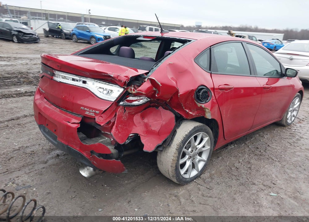 2014 DODGE DART VIN: 1C3CDFBB2ED695735