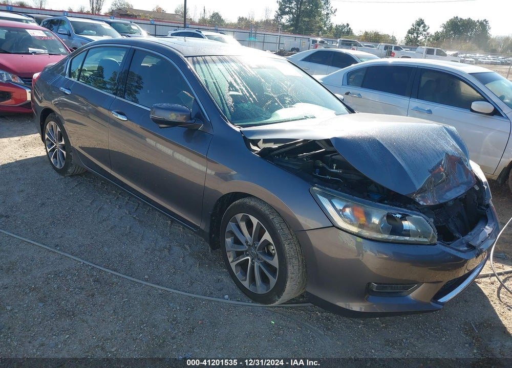 2013 HONDA ACCORD EX-L V-6 VIN: 1HGCR3F82DA042950