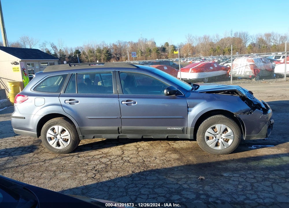2013 SUBARU OUTBACK 2.5I VIN: 4S4BRBAC9D1286753