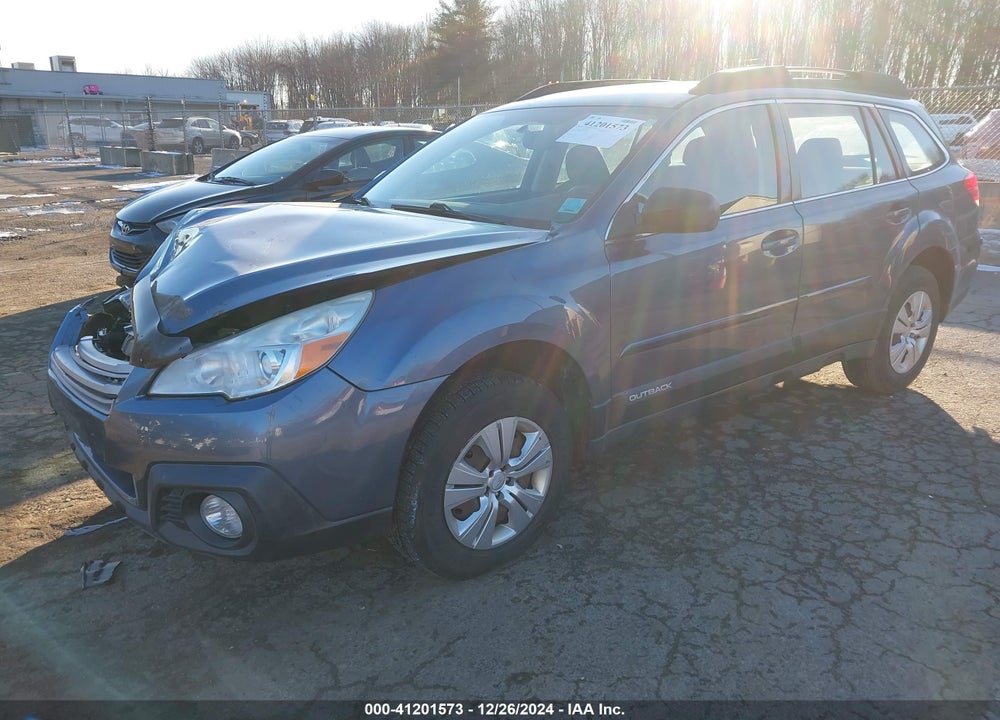 2013 SUBARU OUTBACK 2.5I VIN: 4S4BRBAC9D1286753