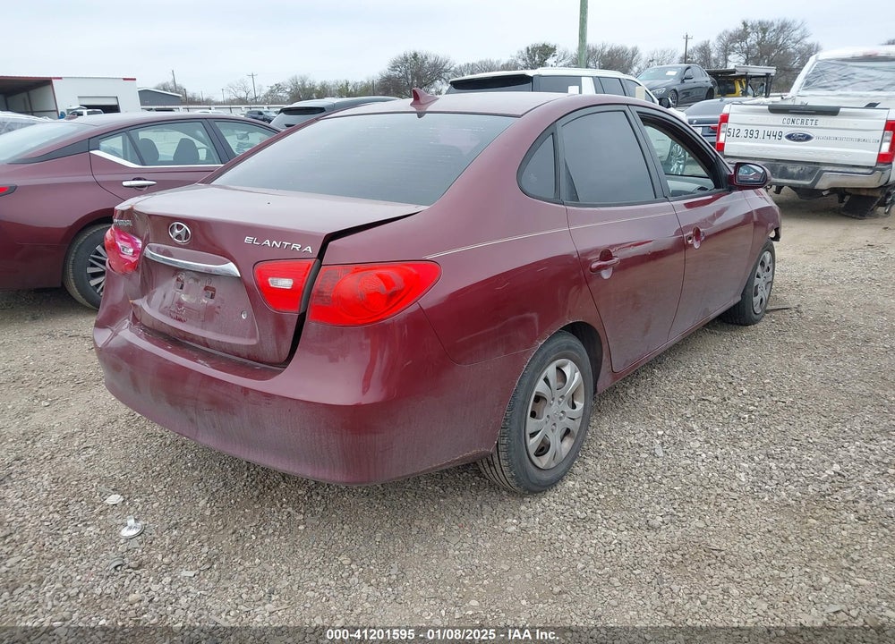 2010 HYUNDAI ELANTRA GLS VIN: KMHDU4AD8AU981005