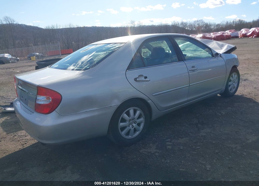 2004 TOYOTA CAMRY XLE VIN: 4T1BE30K54U868728