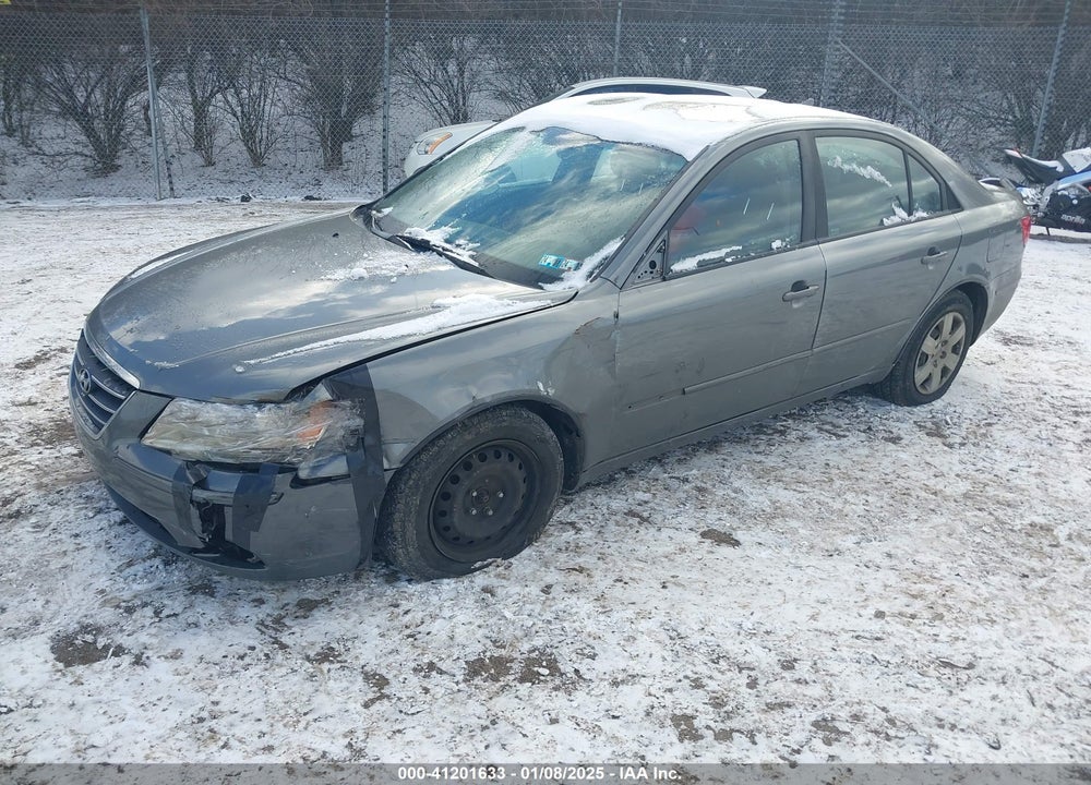 2009 HYUNDAI SONATA GLS VIN: 5NPET46CX9H565099