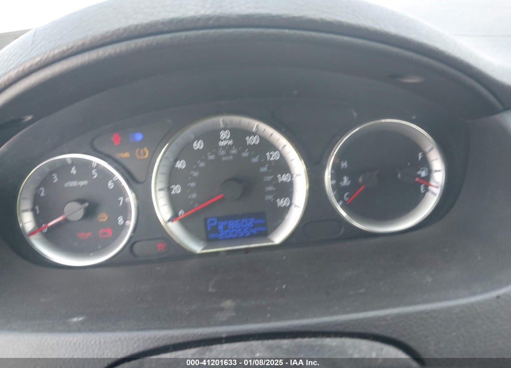 2009 HYUNDAI SONATA GLS VIN: 5NPET46CX9H565099