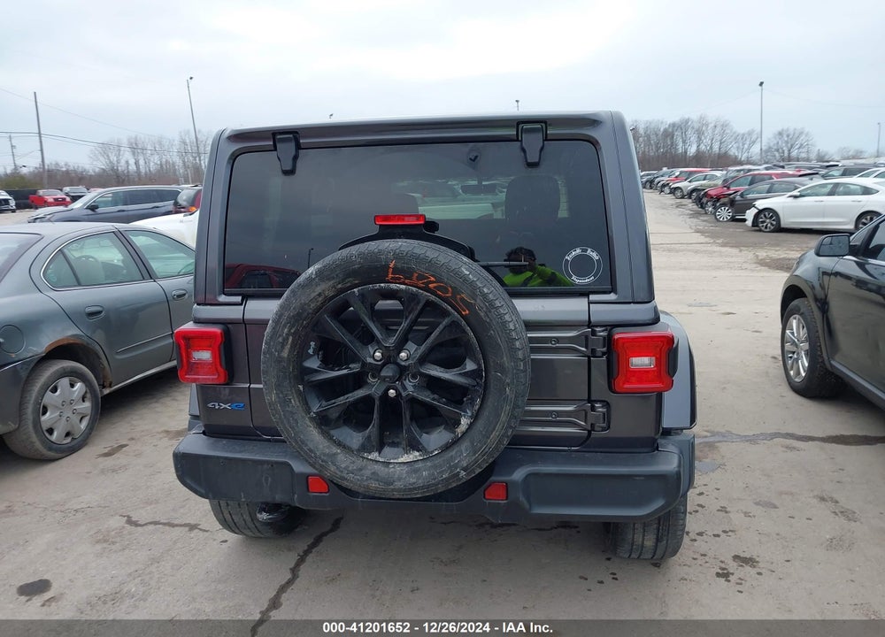 2021 JEEP WRANGLER 4XE UNLIMITED SAHARA 4X4 VIN: 1C4JJXP63MW771771