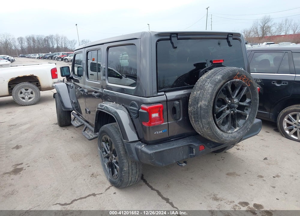 2021 JEEP WRANGLER 4XE UNLIMITED SAHARA 4X4 VIN: 1C4JJXP63MW771771