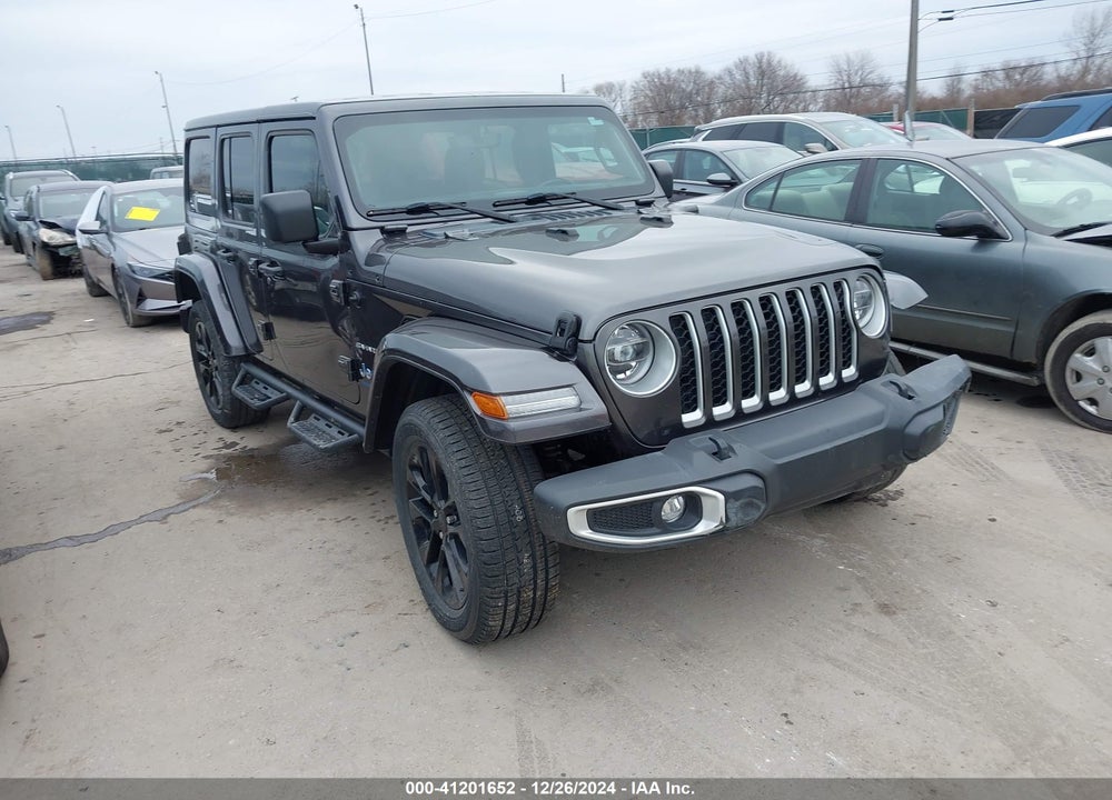 2021 JEEP WRANGLER 4XE UNLIMITED SAHARA 4X4 VIN: 1C4JJXP63MW771771