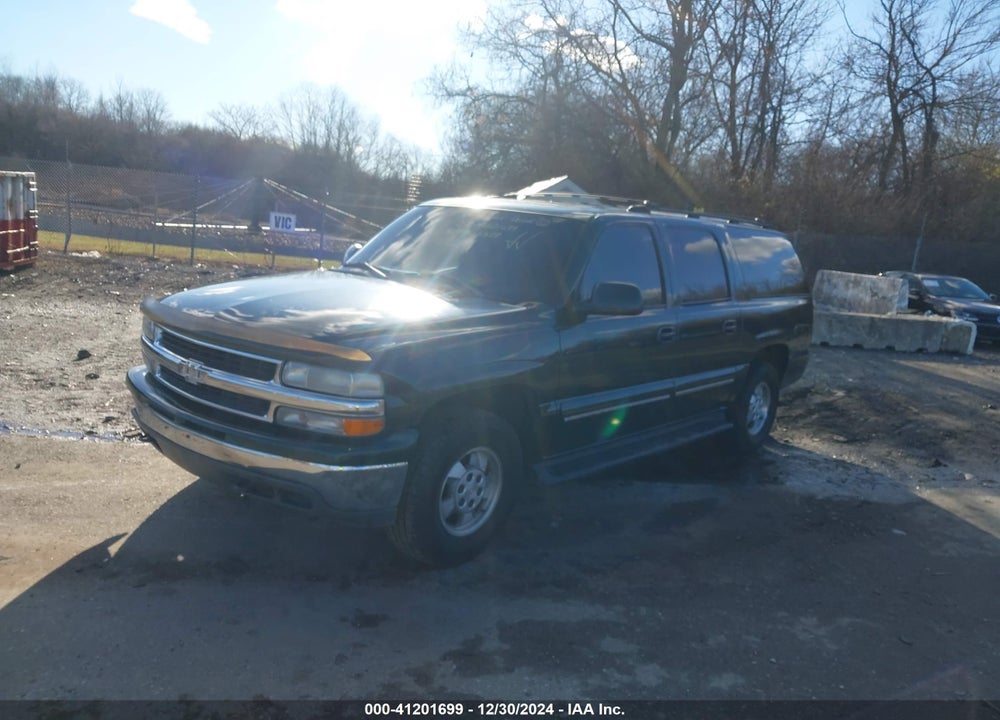 2001 CHEVROLET SUBURBAN 1500 LT VIN: 3GNFK16T01G212588