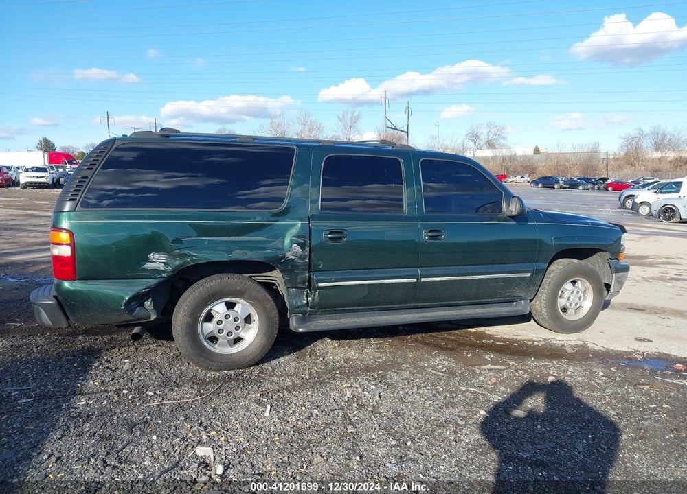 2001 CHEVROLET SUBURBAN 1500 LT VIN: 3GNFK16T01G212588