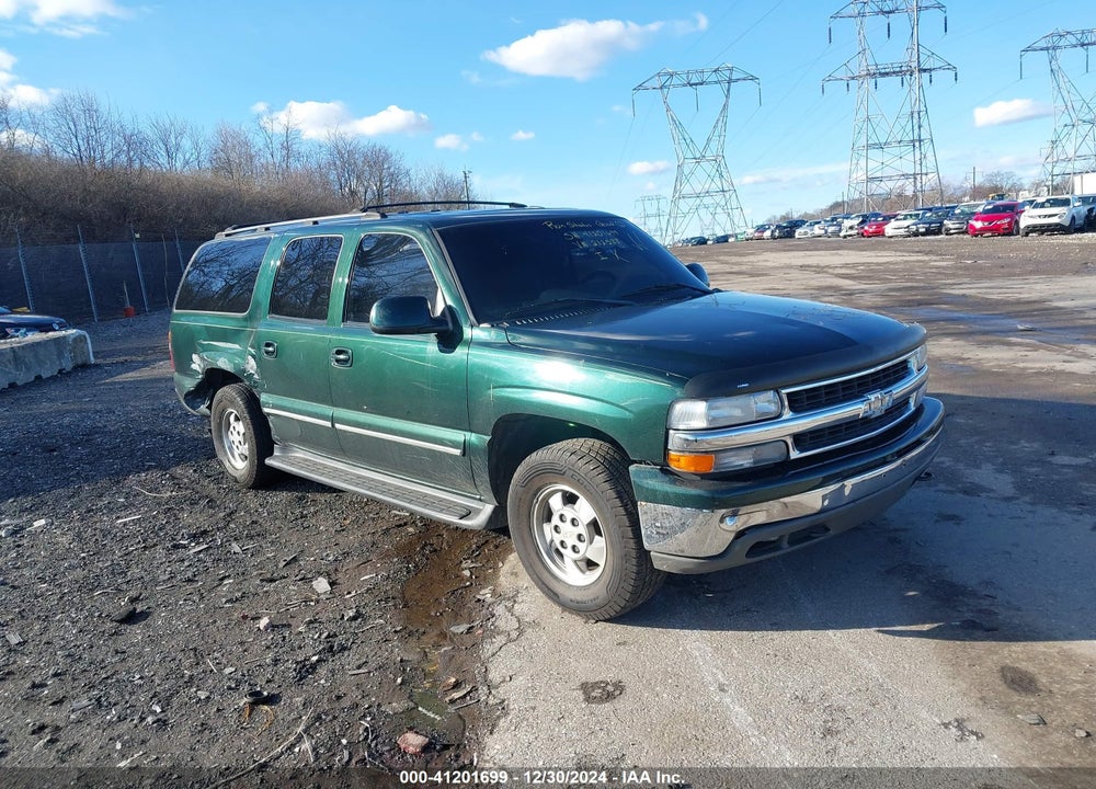 2001 CHEVROLET SUBURBAN 1500 LT VIN: 3GNFK16T01G212588