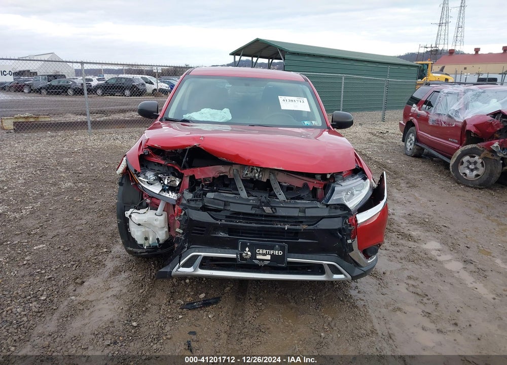 2019 MITSUBISHI OUTLANDER ES VIN: JA4AD2A36KZ003751