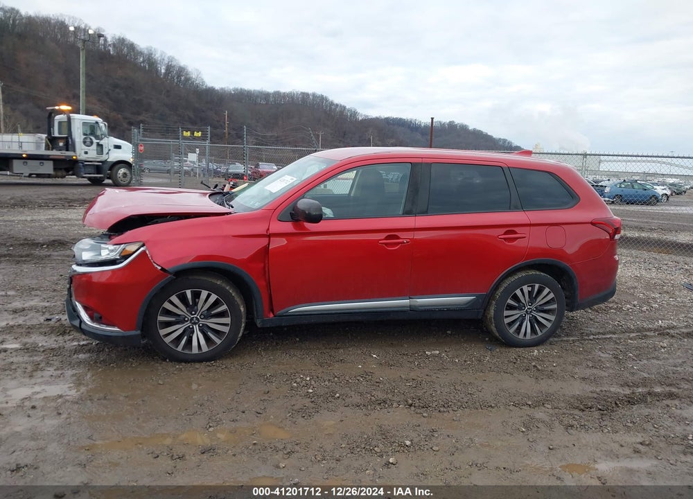 2019 MITSUBISHI OUTLANDER ES VIN: JA4AD2A36KZ003751