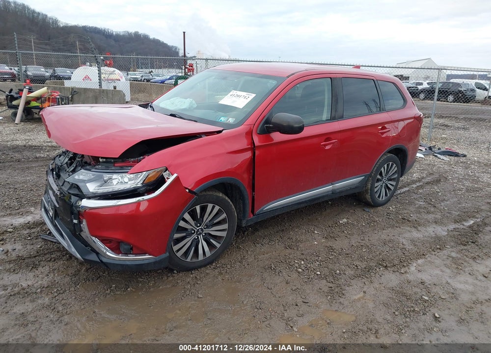 2019 MITSUBISHI OUTLANDER ES VIN: JA4AD2A36KZ003751