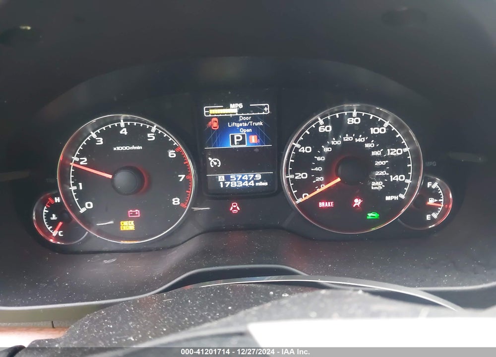 2013 SUBARU OUTBACK 2.5I LIMITED VIN: 4S4BRBLC1D3319018
