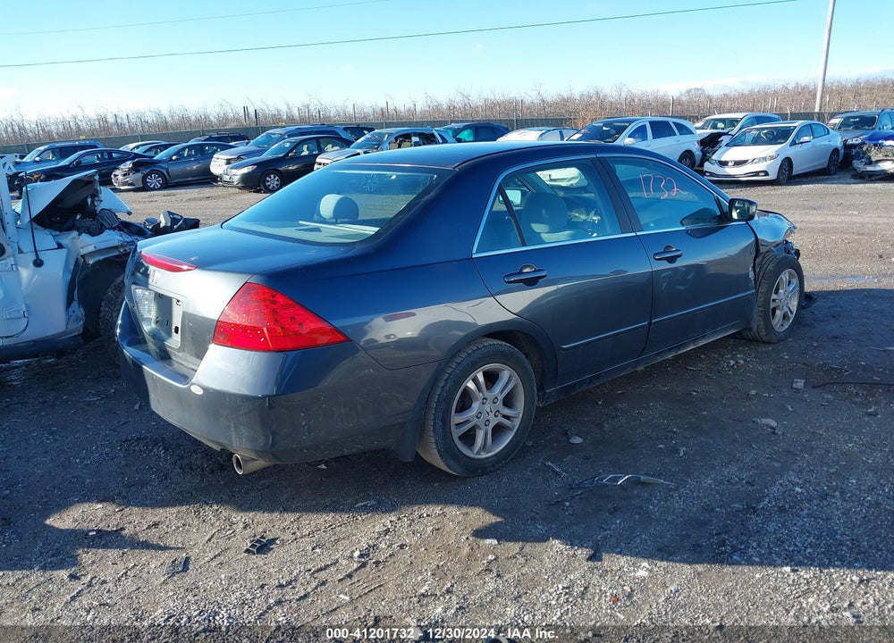 2007 HONDA ACCORD VIN: 1HGCM56337A017302