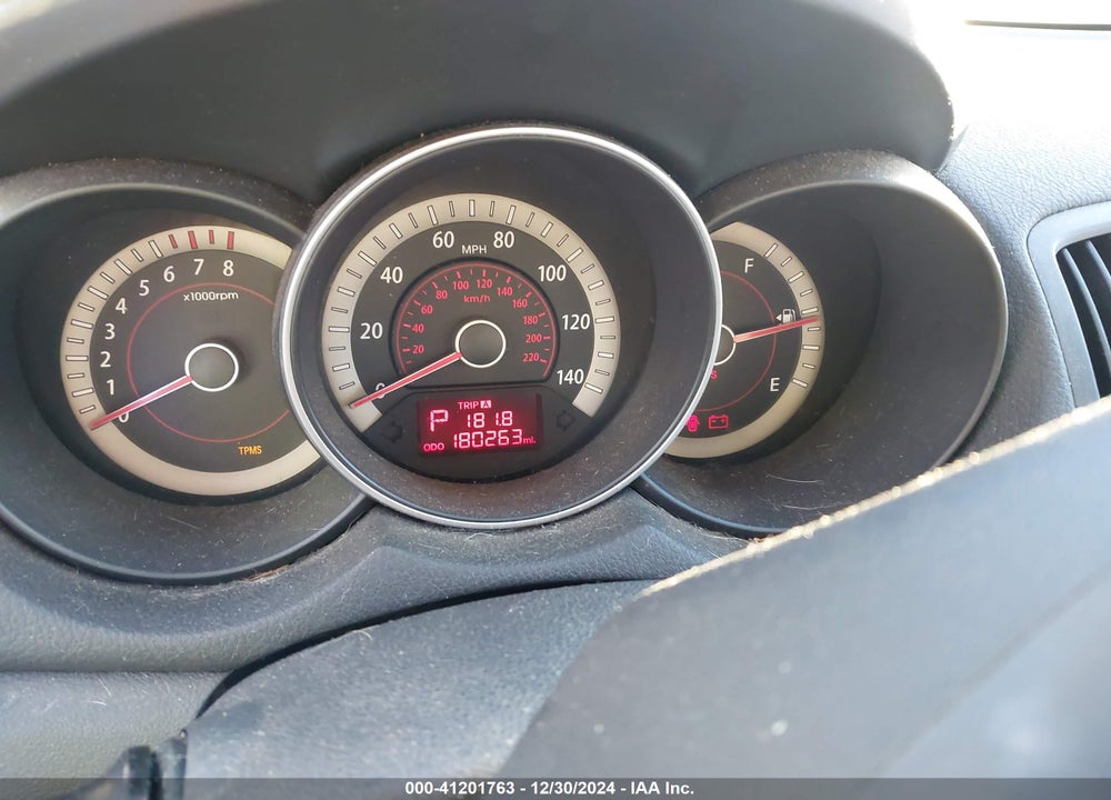 2010 KIA FORTE EX VIN: KNAFU4A23A5096505
