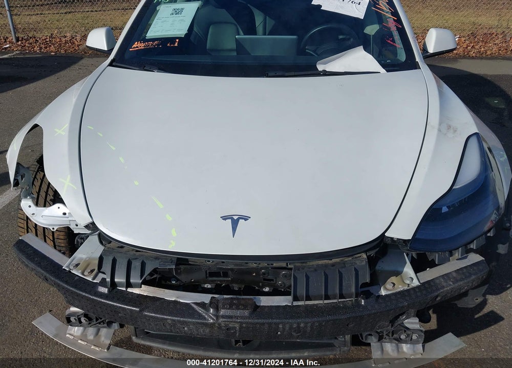 2022 TESLA MODEL 3 LONG RANGE DUAL MOTOR ALL-WHEEL DRIVE VIN: 5YJ3E1EB1NF107730