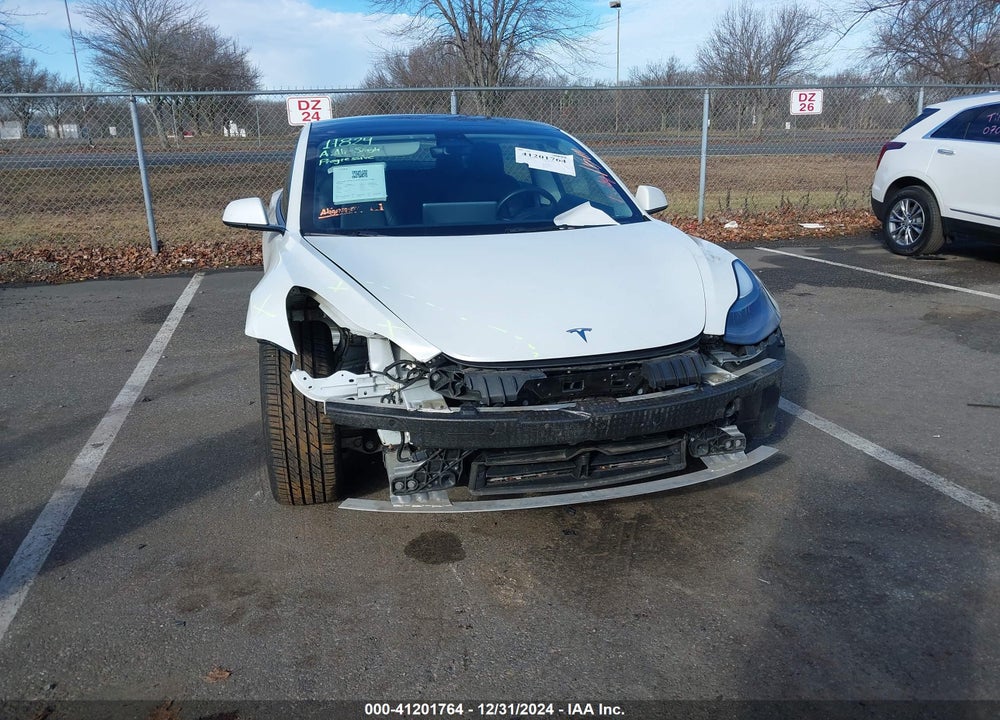 2022 TESLA MODEL 3 LONG RANGE DUAL MOTOR ALL-WHEEL DRIVE VIN: 5YJ3E1EB1NF107730
