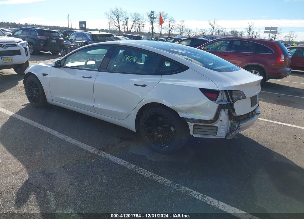 2022 TESLA MODEL 3 LONG RANGE DUAL MOTOR ALL-WHEEL DRIVE VIN: 5YJ3E1EB1NF107730