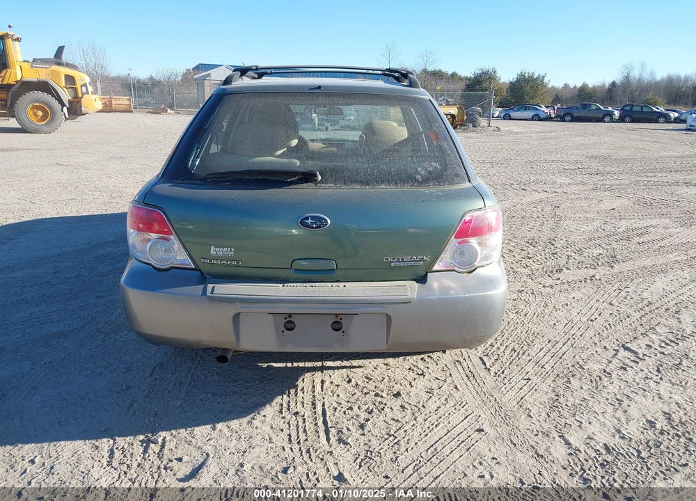 2007 SUBARU IMPREZA OUTBACK SPORT VIN: JF1GG63687H804495