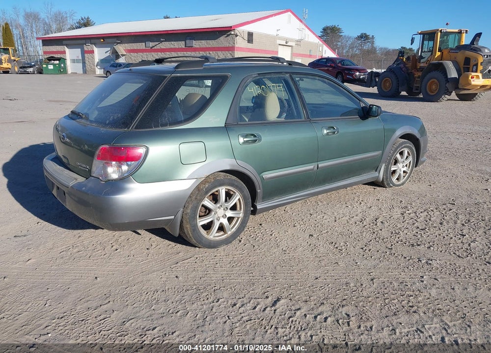 2007 SUBARU IMPREZA OUTBACK SPORT VIN: JF1GG63687H804495