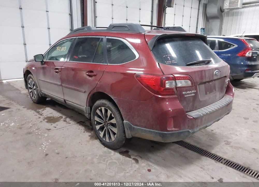2015 SUBARU OUTBACK 3.6R LIMITED VIN: 4S4BSELCXF3209951