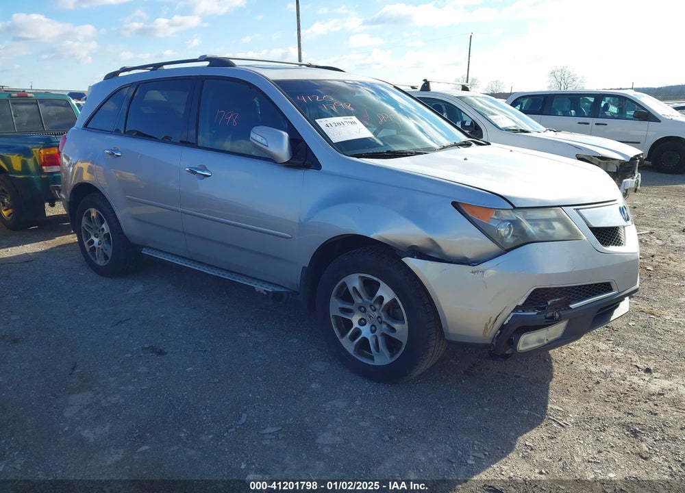 2008 ACURA MDX TECHNOLOGY PACKAGE VIN: 2HNYD28368H524000