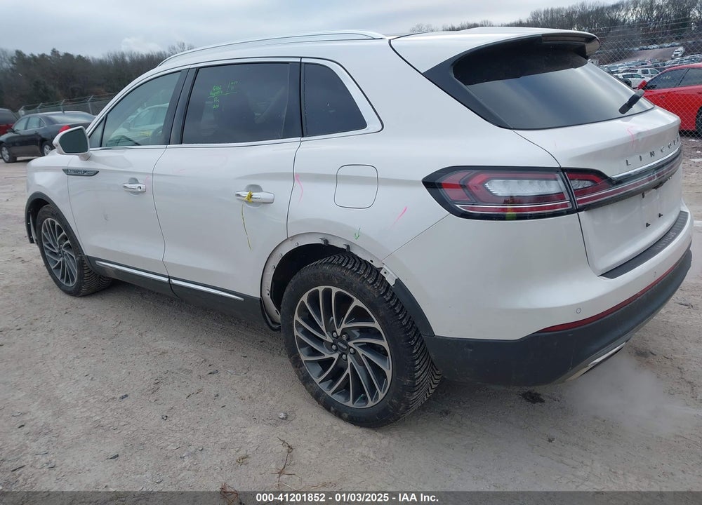 2019 LINCOLN NAUTILUS RESERVE VIN: 2LMPJ8L99KBL41628