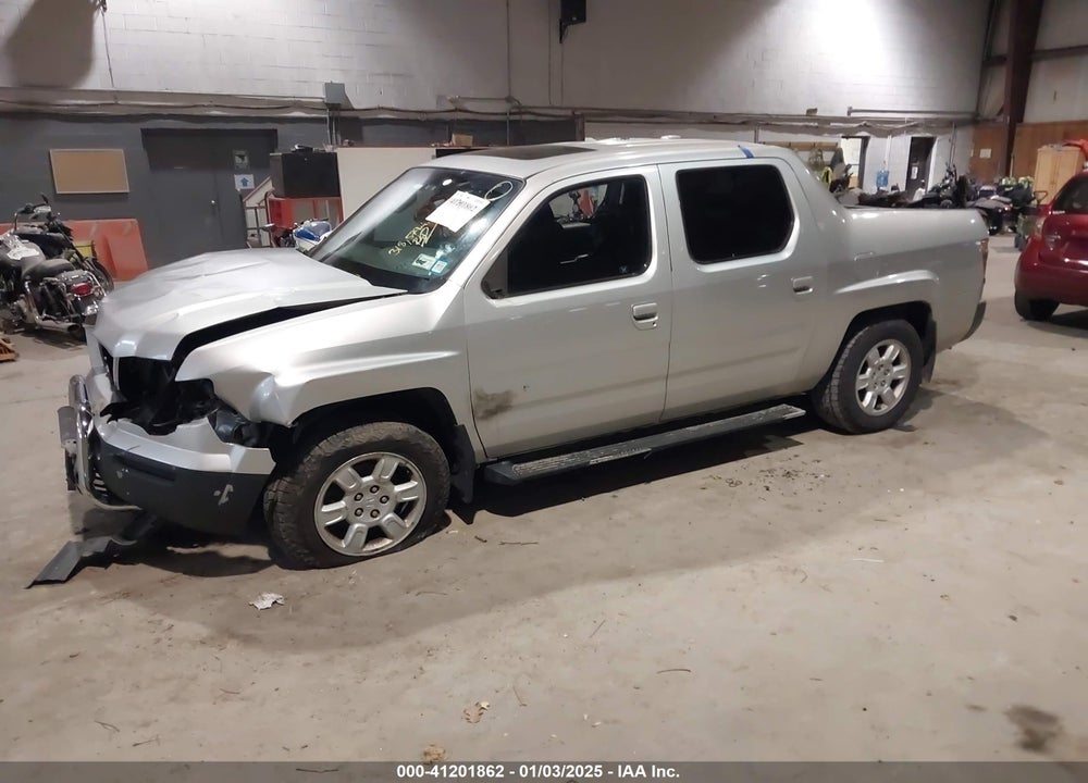 2006 HONDA RIDGELINE RTL VIN: 2HJYK165X6H556550