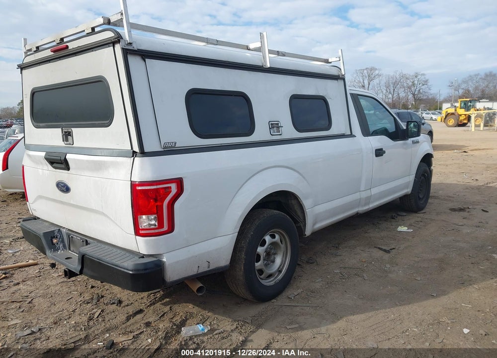 2016 FORD F-150 VIN: 1FTMF1C80GKD51030