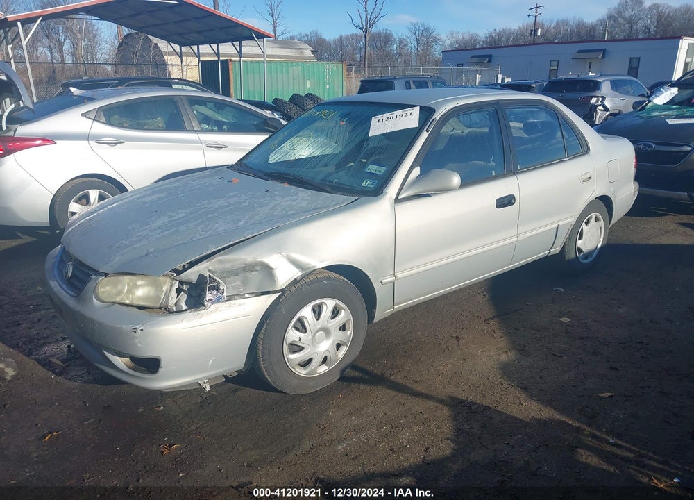 2002 TOYOTA COROLLA LE VIN: 2T1BR12E12C520102