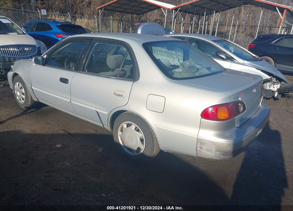 2002 TOYOTA COROLLA LE VIN: 2T1BR12E12C520102