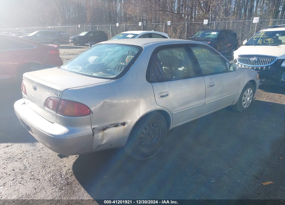 2002 TOYOTA COROLLA LE VIN: 2T1BR12E12C520102