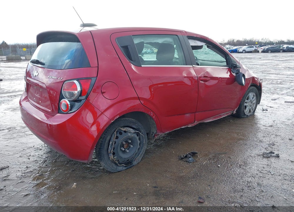 2016 CHEVROLET SONIC VIN: 1G1JC6SG2G4123027