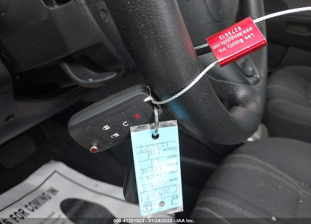 2016 CHEVROLET SONIC VIN: 1G1JC6SG2G4123027