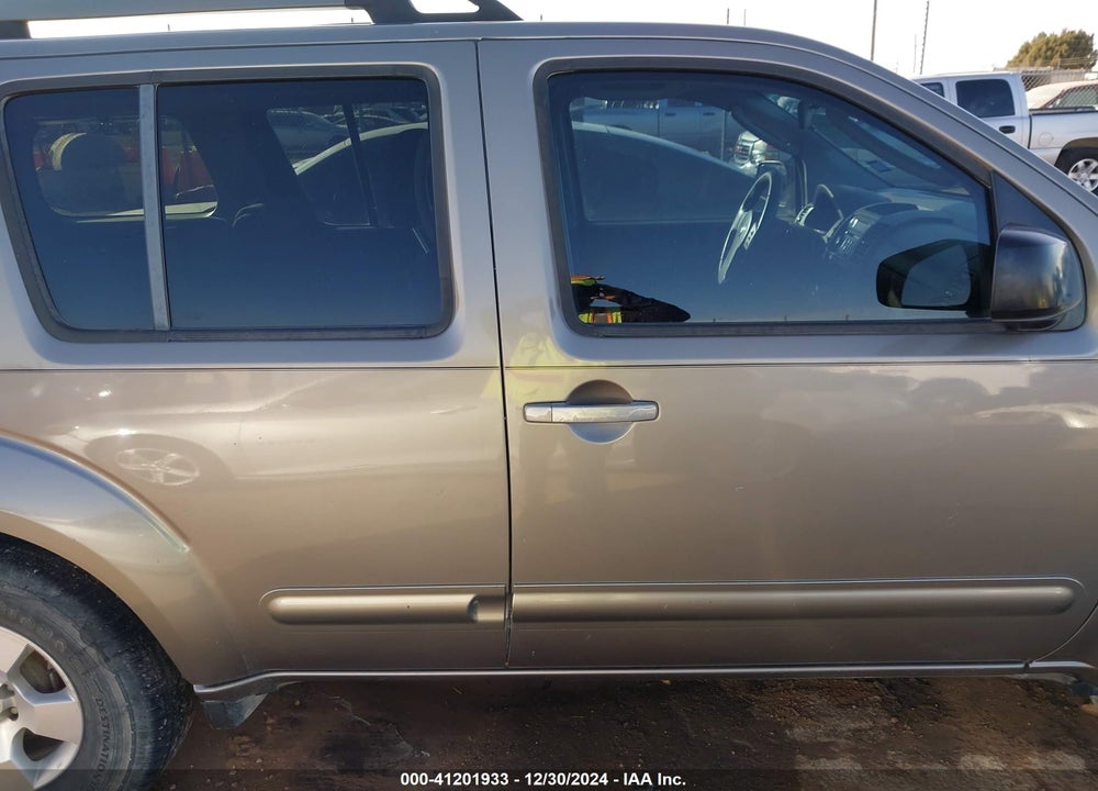 2006 NISSAN PATHFINDER S VIN: 5N1AR18U36C684150