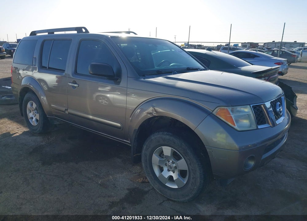 2006 NISSAN PATHFINDER S VIN: 5N1AR18U36C684150