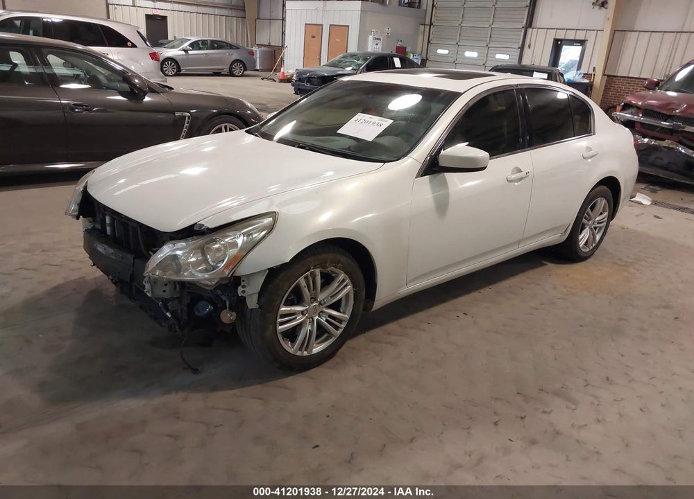 2012 INFINITI G37 VIN: JN1CV6ARXCM972459