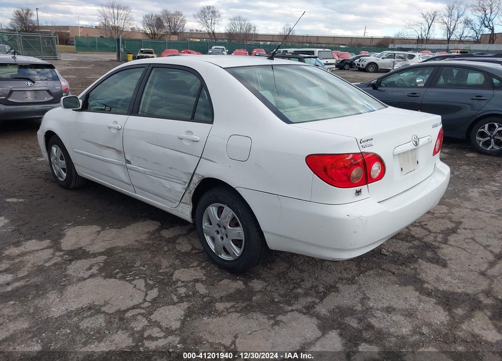 2007 TOYOTA COROLLA LE VIN: JTDBR32E670109615