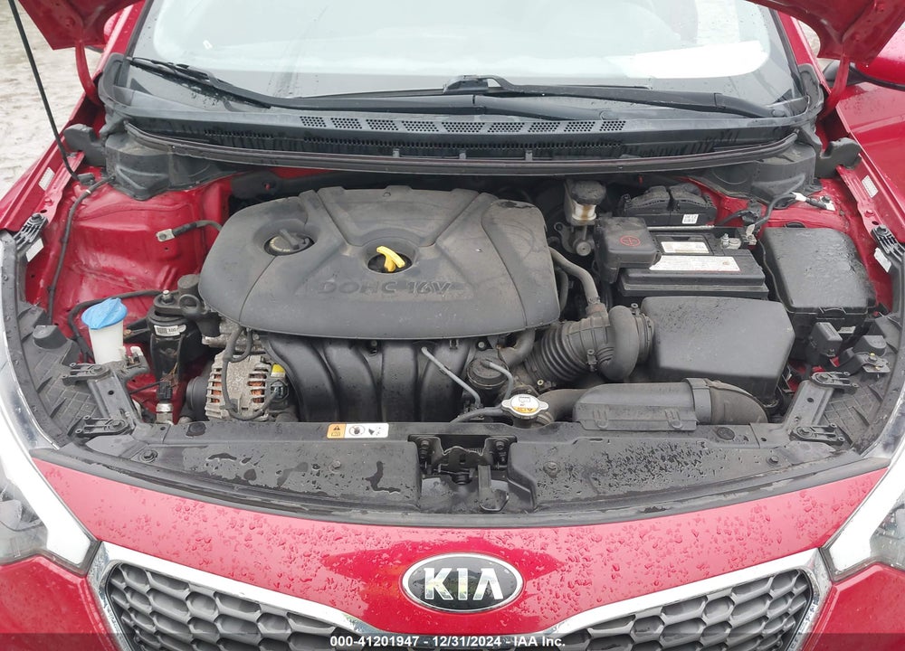 2016 KIA FORTE VIN: KNAFK4A61G5567178