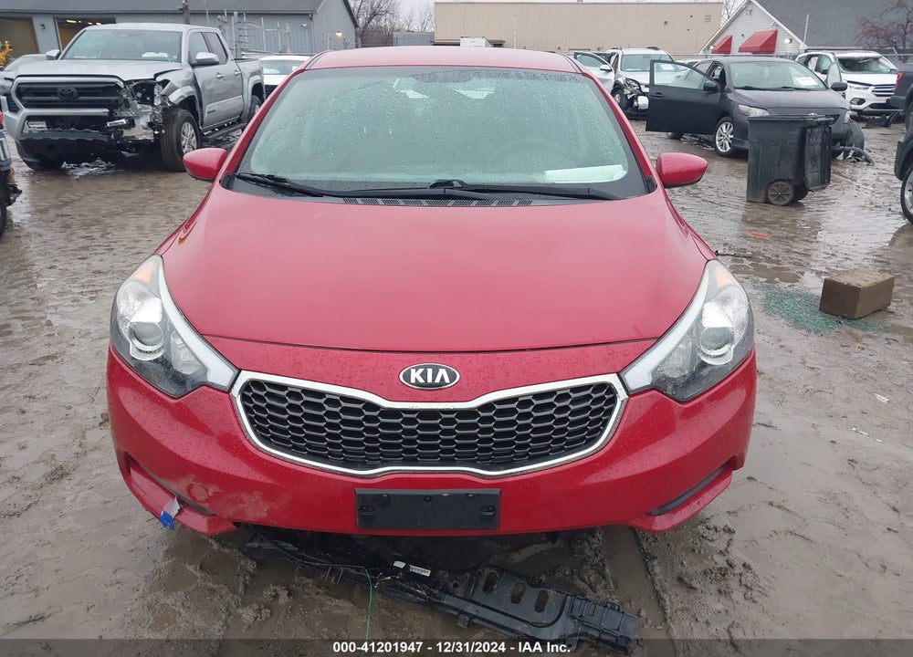 2016 KIA FORTE VIN: KNAFK4A61G5567178