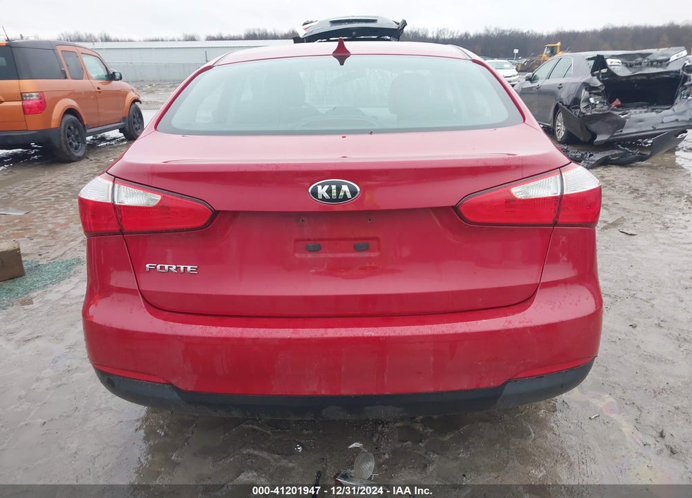 2016 KIA FORTE VIN: KNAFK4A61G5567178