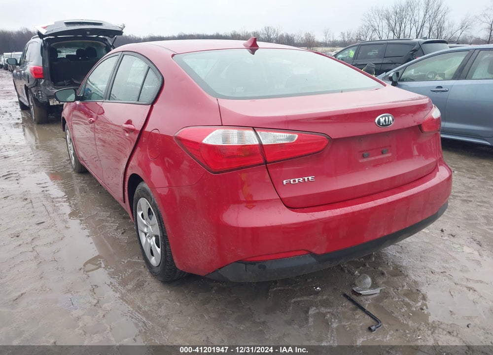 2016 KIA FORTE VIN: KNAFK4A61G5567178