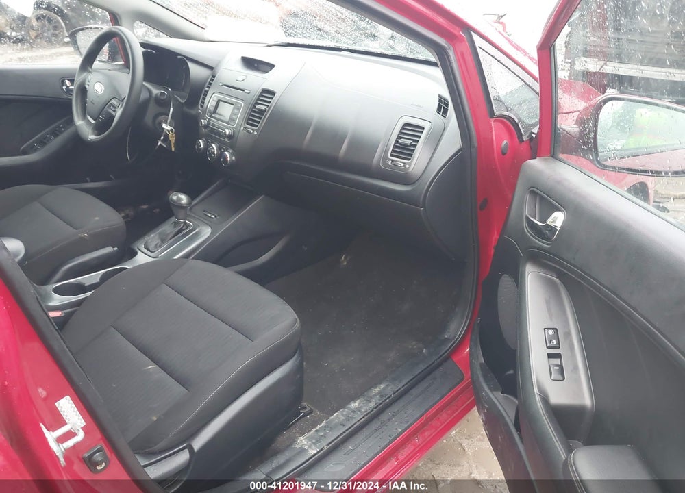 2016 KIA FORTE VIN: KNAFK4A61G5567178