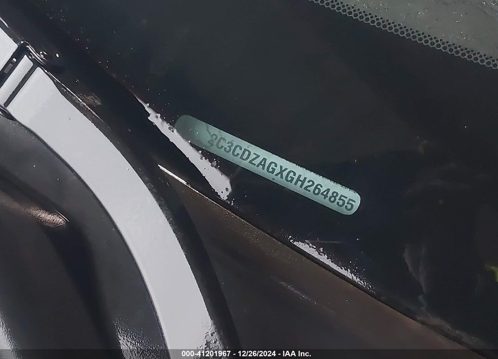 2016 DODGE CHALLENGER SXT PLUS VIN: 2C3CDZAGXGH264855